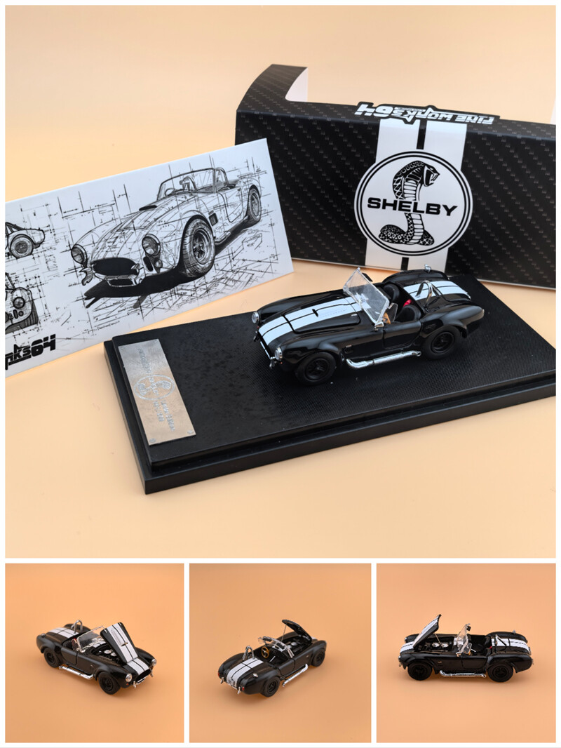 Fine Works64 1:64 Shelby Cobra 427 Diecast model Car