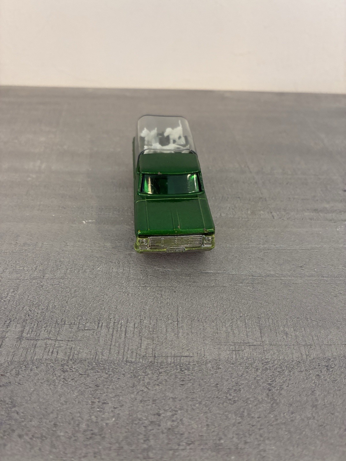 Matchbox Lesney Superfast 50 Green Kennel Truck With Dogs