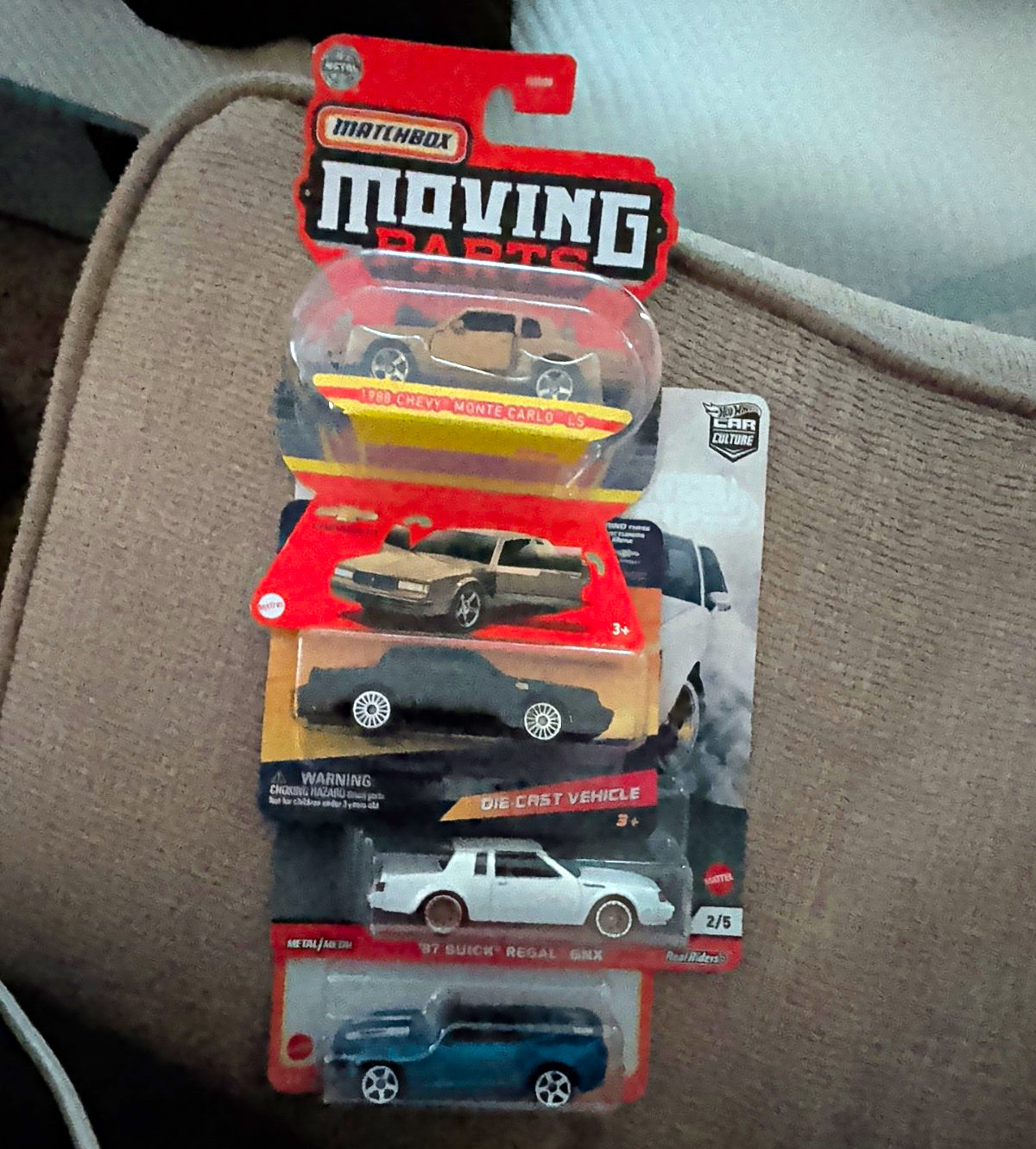Matchbox Moving Parts 1988 Chevrolet Monte Carlo LS 1:64 Diecast Unopened