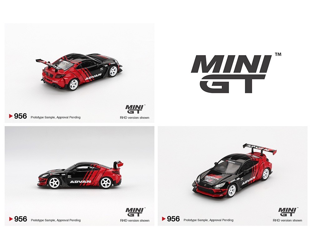 Mini GT Toyota GR86 HKS TYPE R ADVAN – 2022 Tokyo Auto Salon #956 1/64