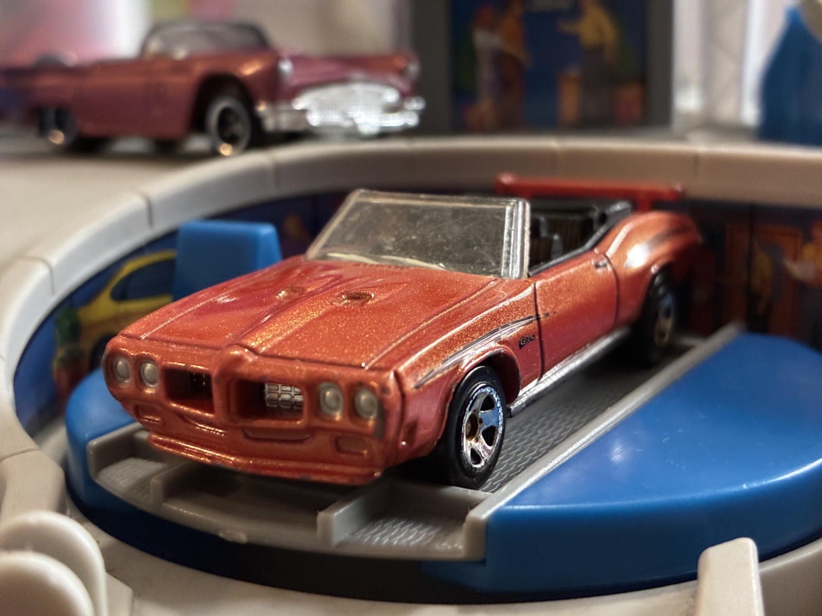 Hot Wheels 1970 Pontiac GTO Convertible Loose Diecast 1:64 Scale 2007