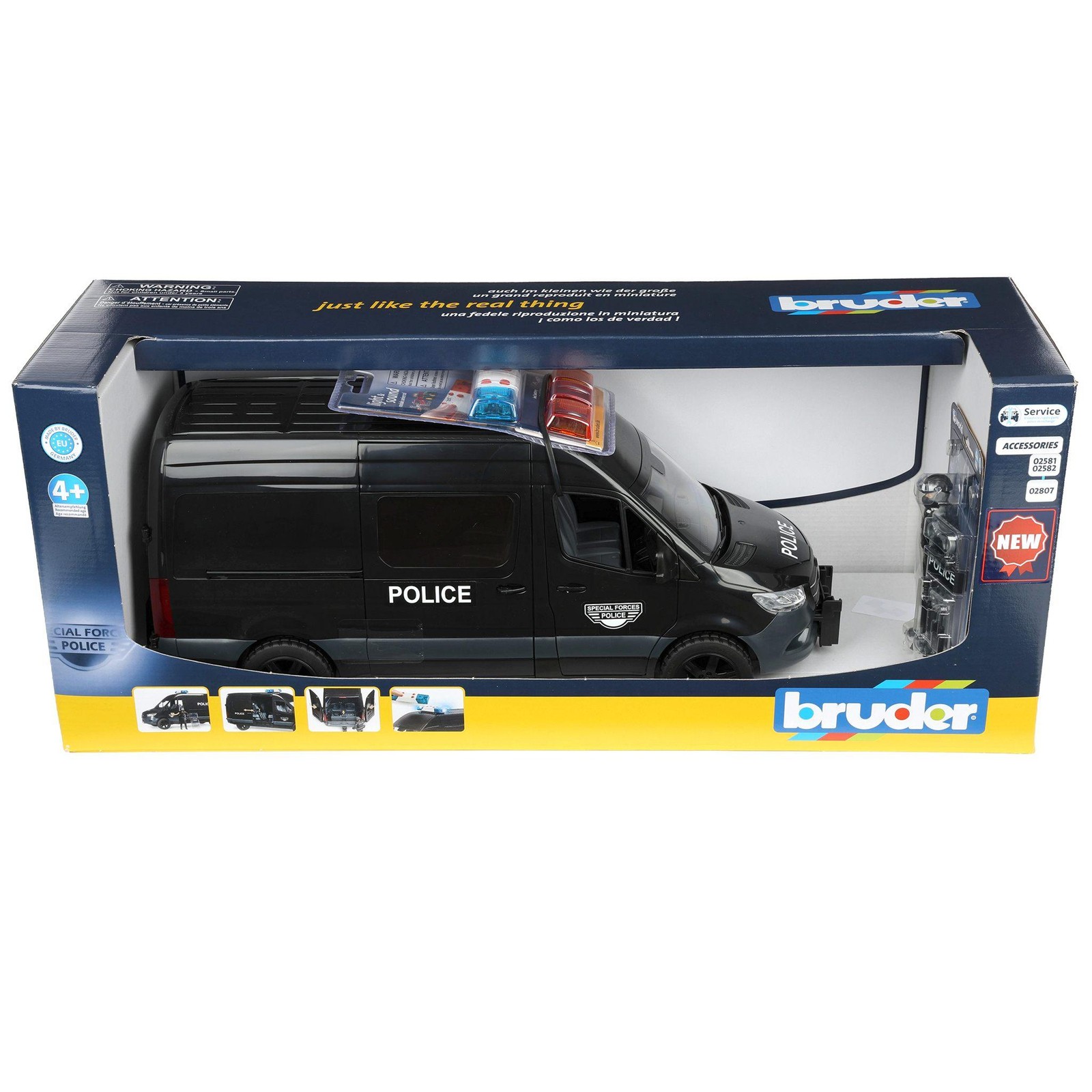 Bruder 1/16 Mercedes-Benz Special Forces Police Sprinter Van 02685