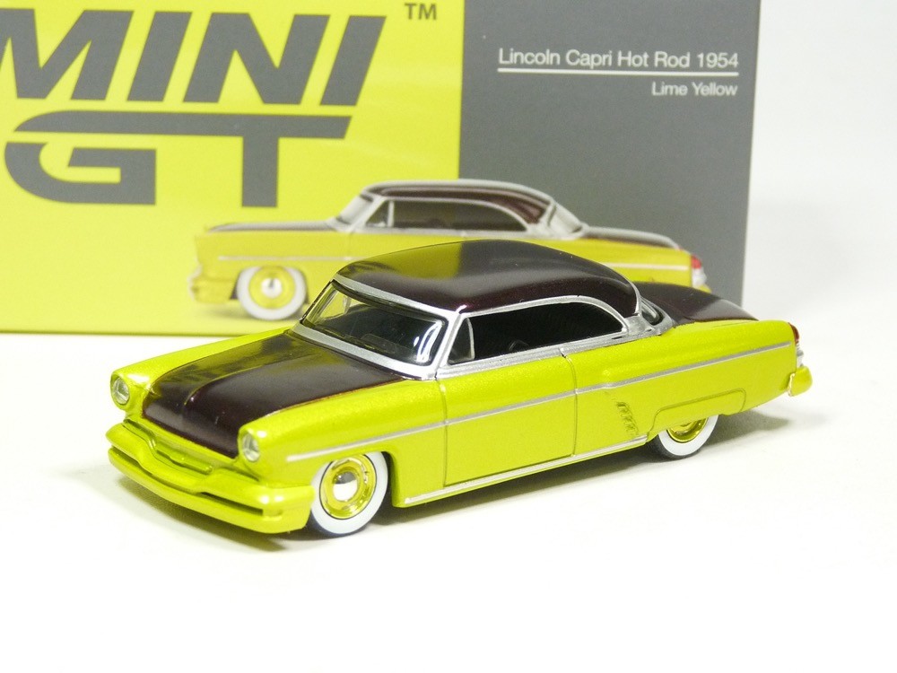 Mini GT TSM MGT00794-L 1/64 1954 Lincoln Capri Hot Rod Diecast Model Car
