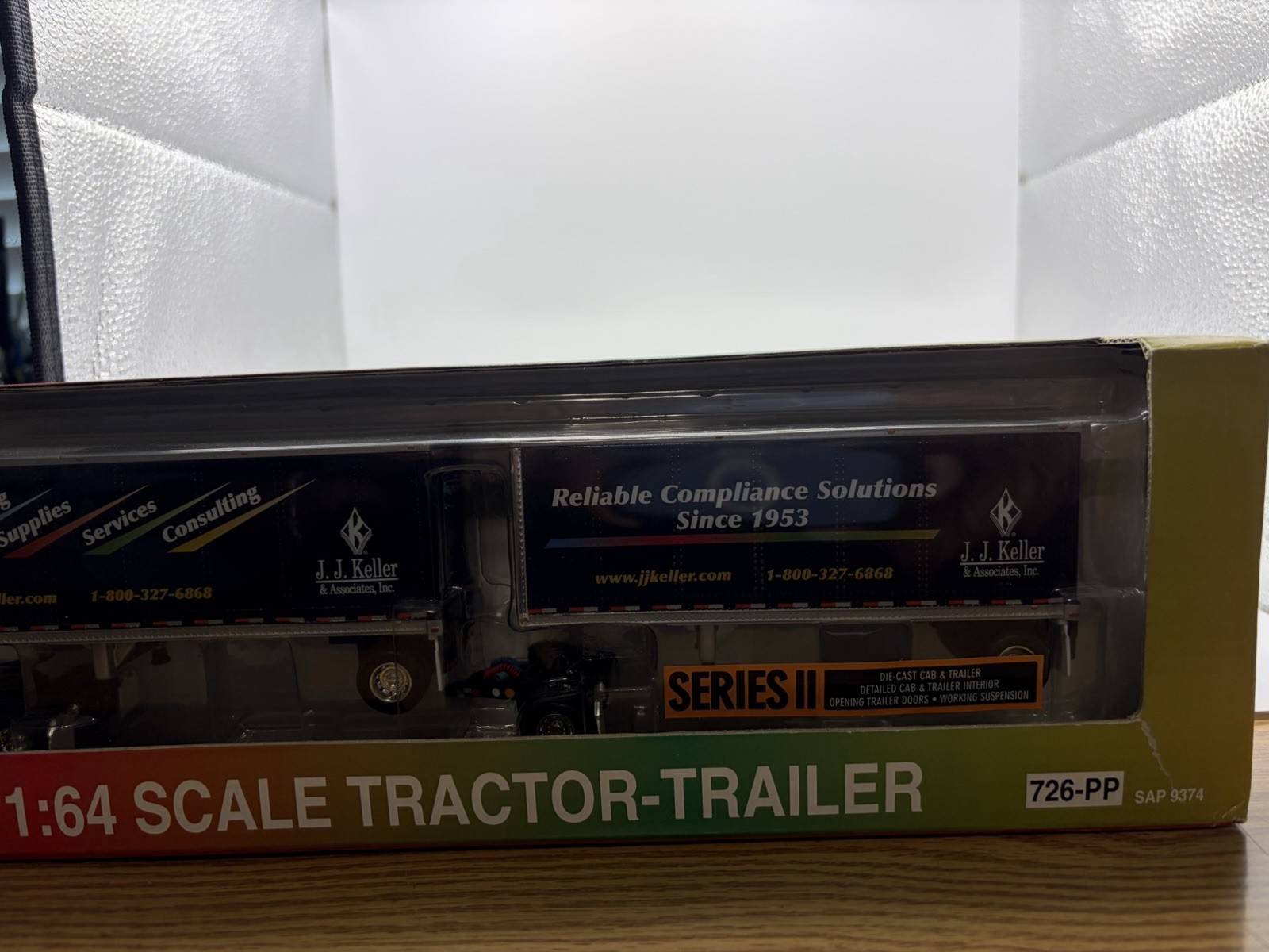 JJ Keller F.F. ERTL III, Inc. – International 9100i with Tandem Pup Trailers – 7