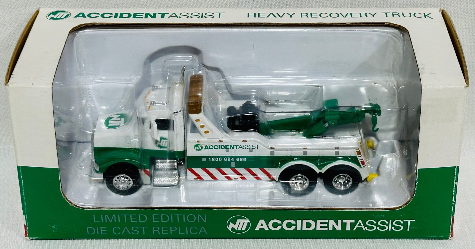 NTI Accident Assist Peterbilt Wrecker By SpecCast 1/64th Scale