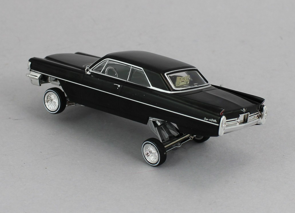 1:64 *97M* BLACK 1964 Cadillac Coupe DeVille *LOWRIDER* NIB