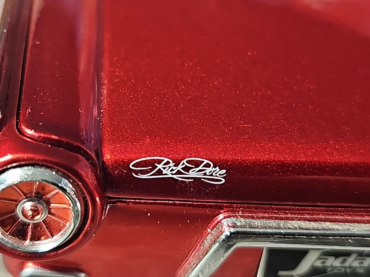 Vntg 2005 Jada Dub City Oldskool Rick Dore 1963 Ford Thunderbird 1:24 NO BOX