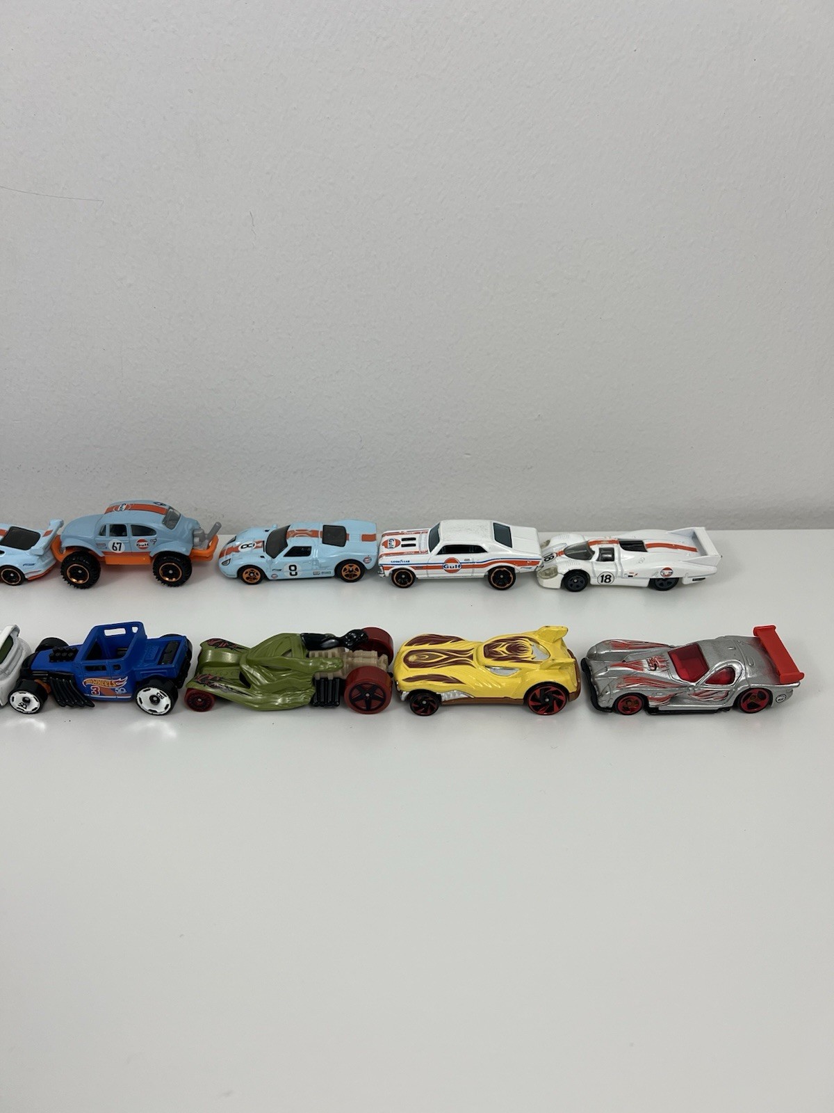 Hot Wheels Matchbox Mixed Lot Of 46 Race Car Style Metal Die Cast Vehicles Loose
