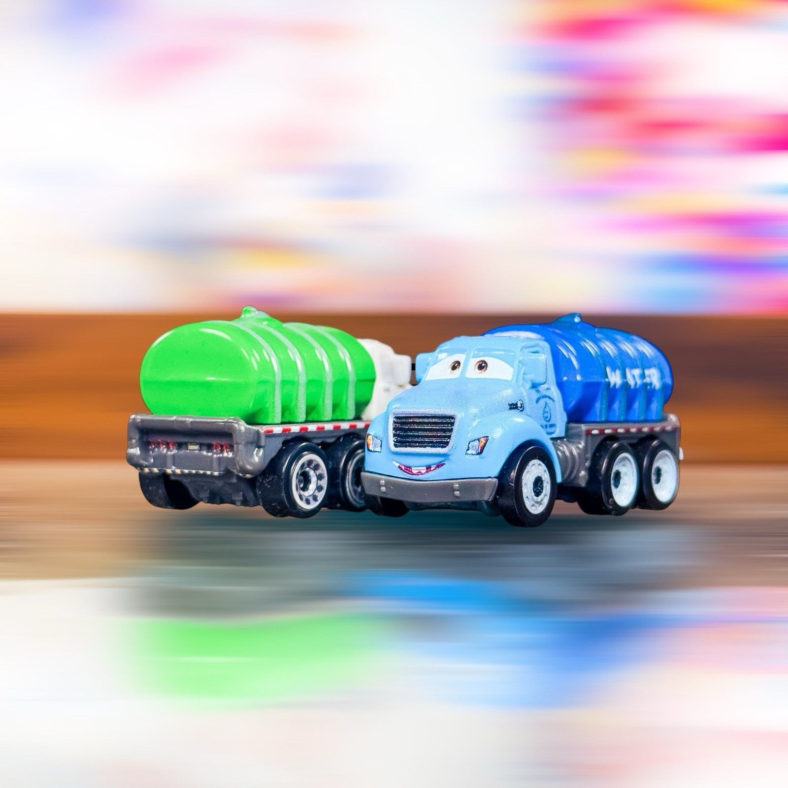 Disney Pixar Cars Mini Racers Water Trucks Erin Kinda Fast & Mr. Drippy *loose*