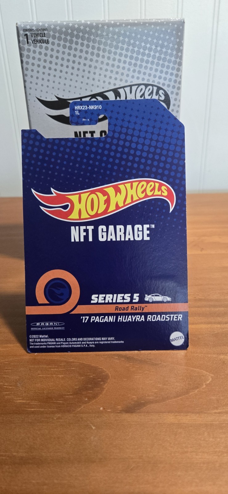 Hot Wheels NFTG Garage Series 5 ’17 Pagani Huayra Roadster Super Rare
