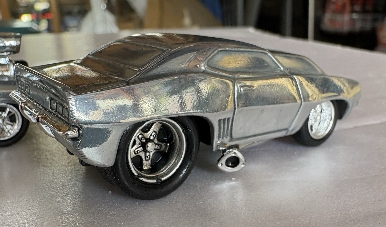 Muscle Machines 1/64 RAW 1969 Camaro SS Custom Hot Rod Rare 2004