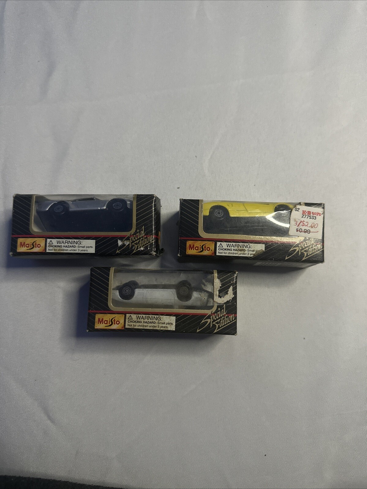 Vintage Maisto Special Edition 3 Set