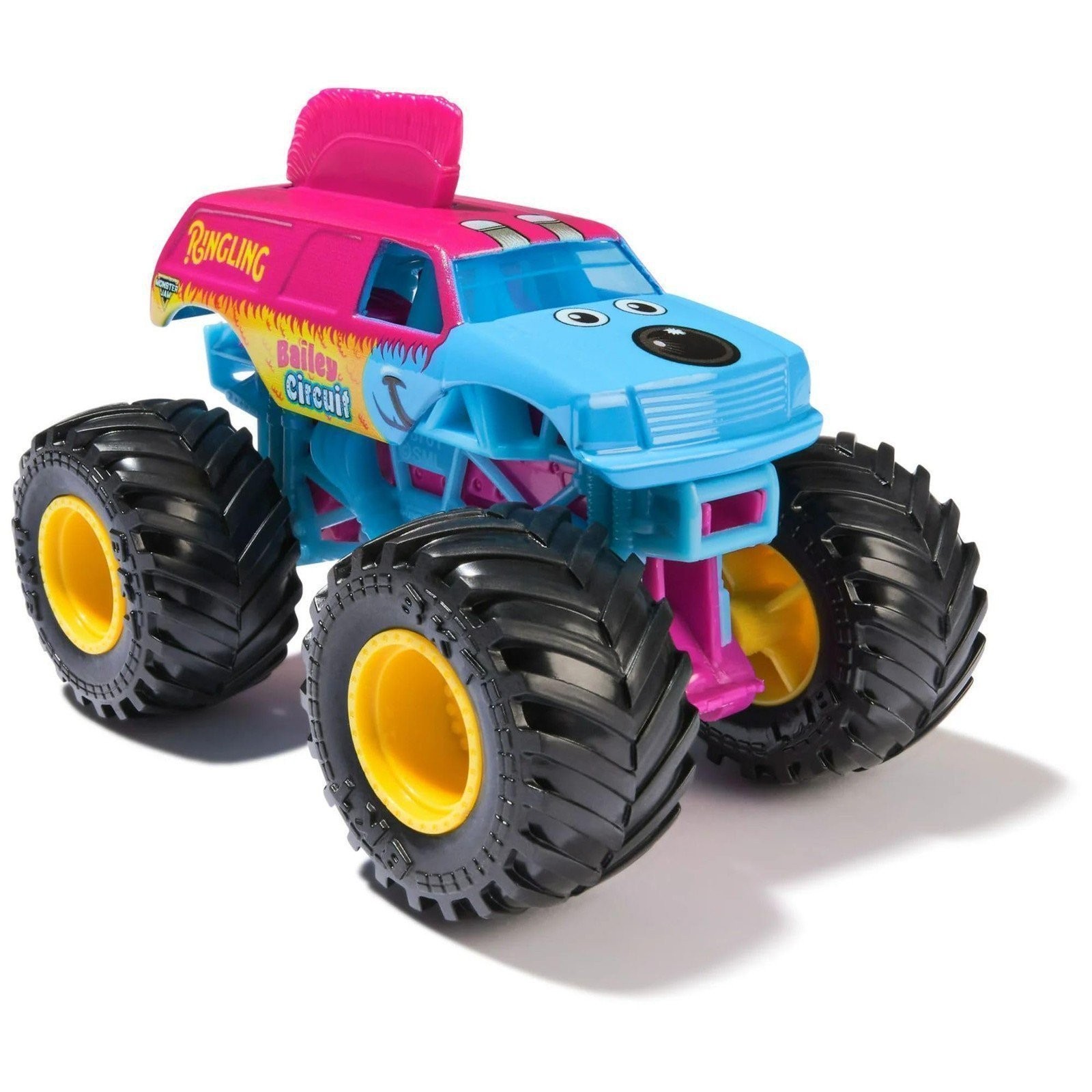 Monster Jam 2025 Ringling Bailey Circuit 1:64 Die-Cast Monster Truck, Series 44