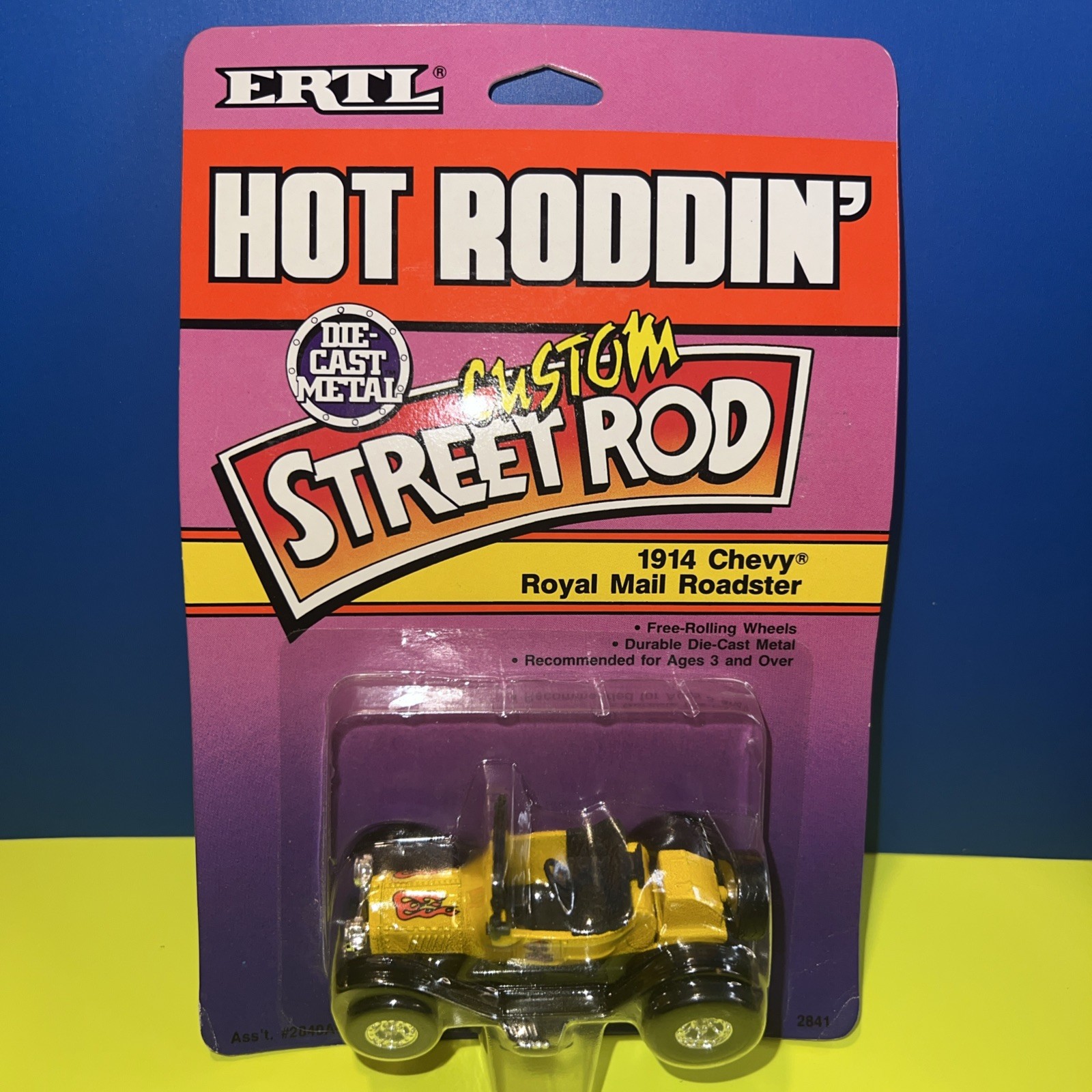 ERTL HOT RODDIN’ CUSTOM STREET ROD 1914 Chevy Royal Mail Roadster New In Package