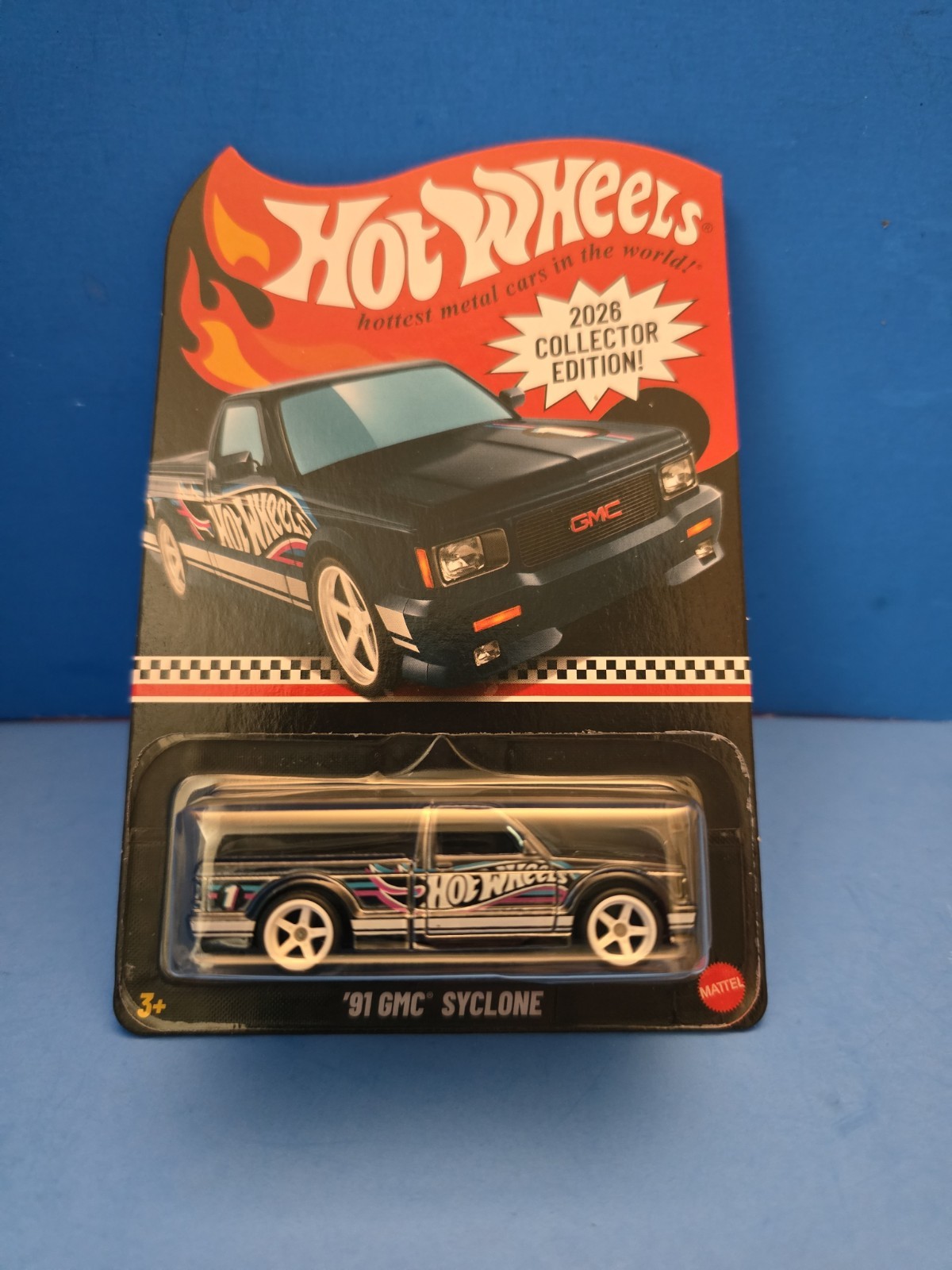 2026 Hot Wheels Collector Edition Black 1991 GMC Syclone Kroger Mail In 1:64