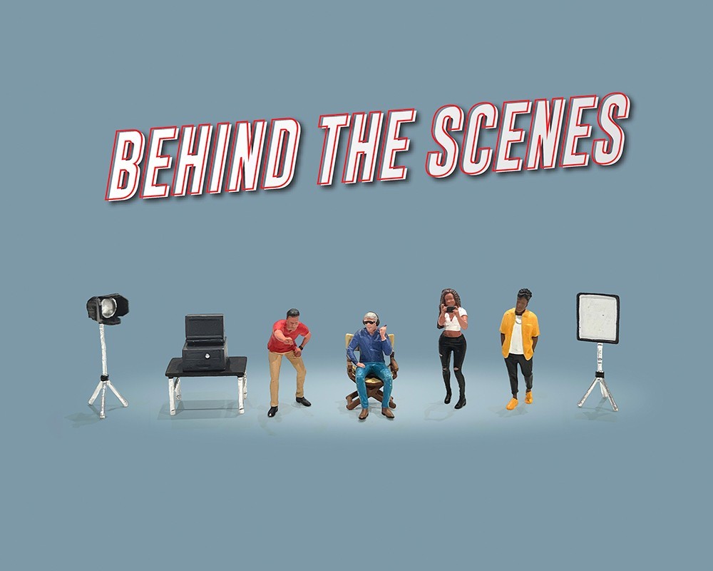American Diorama Figures Behind The Scenes 2426 1/64