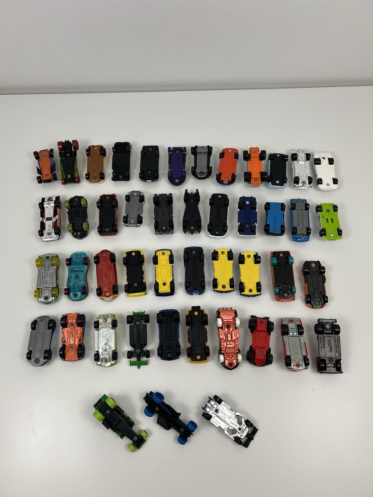 Hot Wheels Matchbox Mixed Lot Of 46 Race Car Style Metal Die Cast Vehicles Loose
