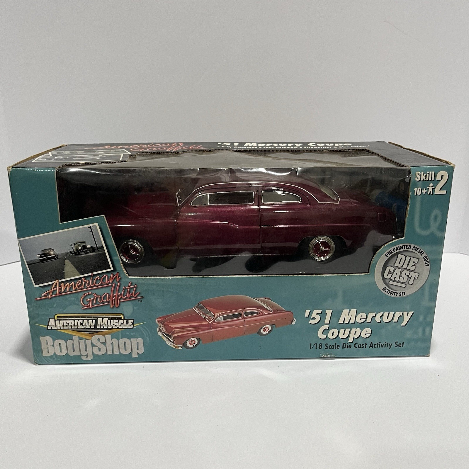 American Muscle 1/18 American Graffiti 1951 Mercury Coupe Ertl Limited Edition