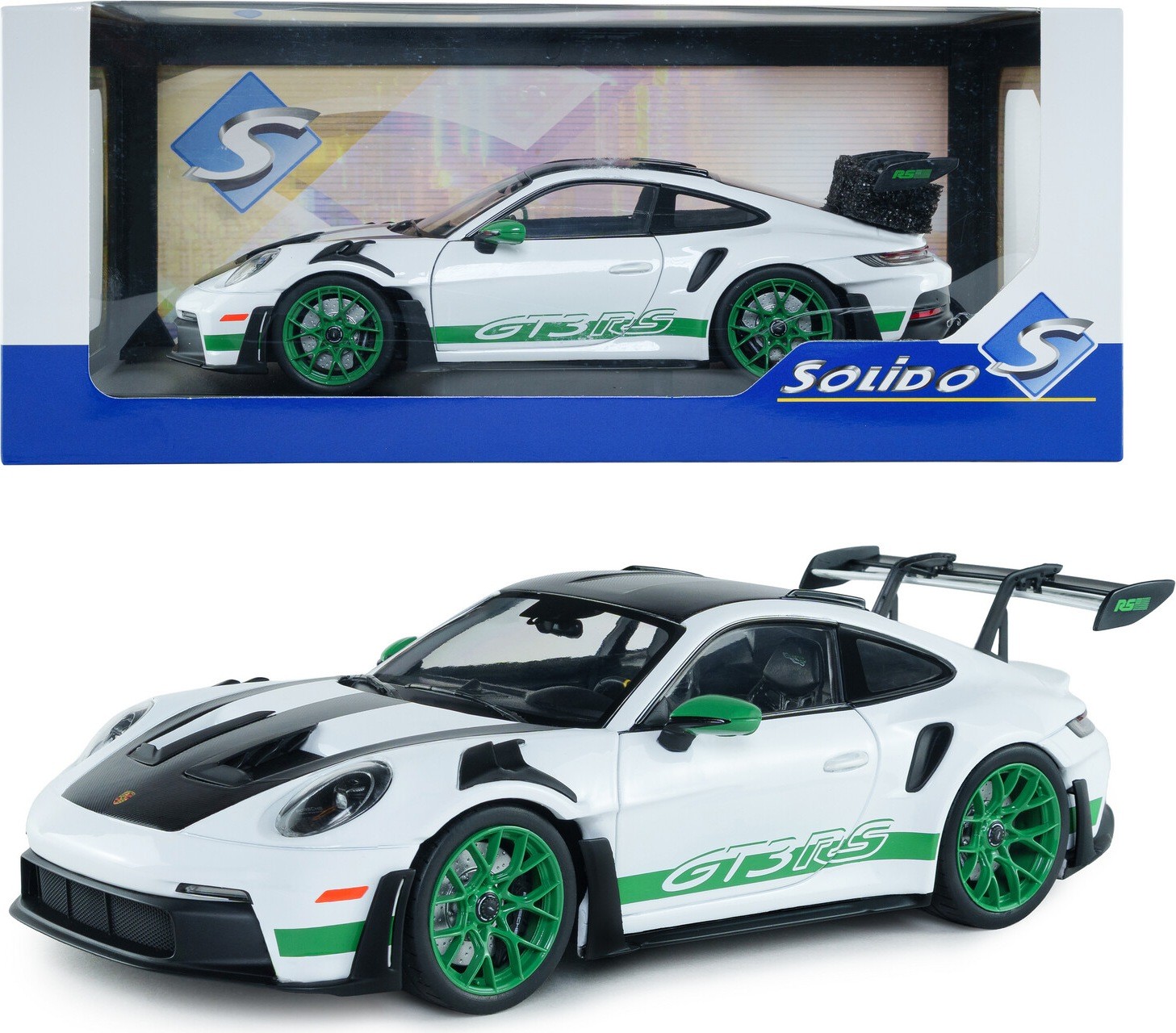 2024 Porsche 911 GT3 RS Tribute to Carrera RS Package White in 1:18 scale