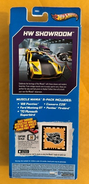 Hot Wheels Workshop Muscle Mania 5 Pack X9859 Diecast Cars NEW SEALED Ships FREE