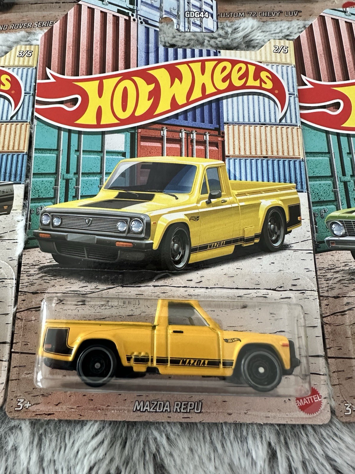 Hot Wheels 2021 Truck Series Walmart Exclusive Set Of 5 Datsun Mazda Repu Rover