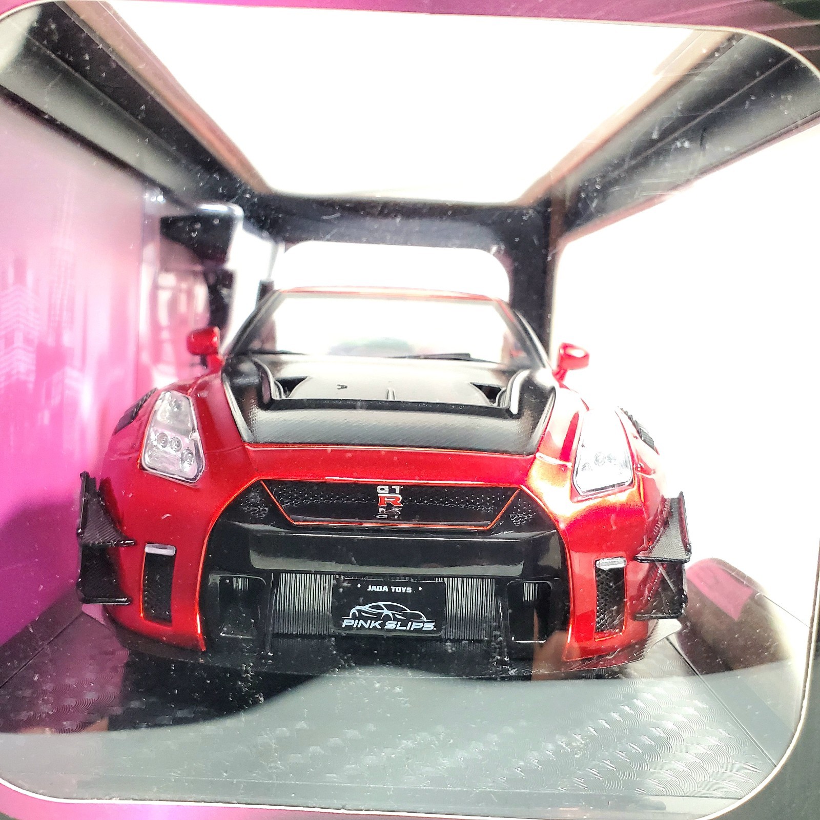 NEW 2025 Jada Pink Slips 1/18 Nissan GT-R R35 LBWK Liberty Walk Body Kit 2.0 Red