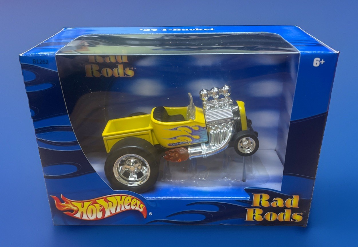 Hot Wheels Rad Rods ’27 T-Bucket, Rare Brand New!! 2372AZ 2002 Mattel