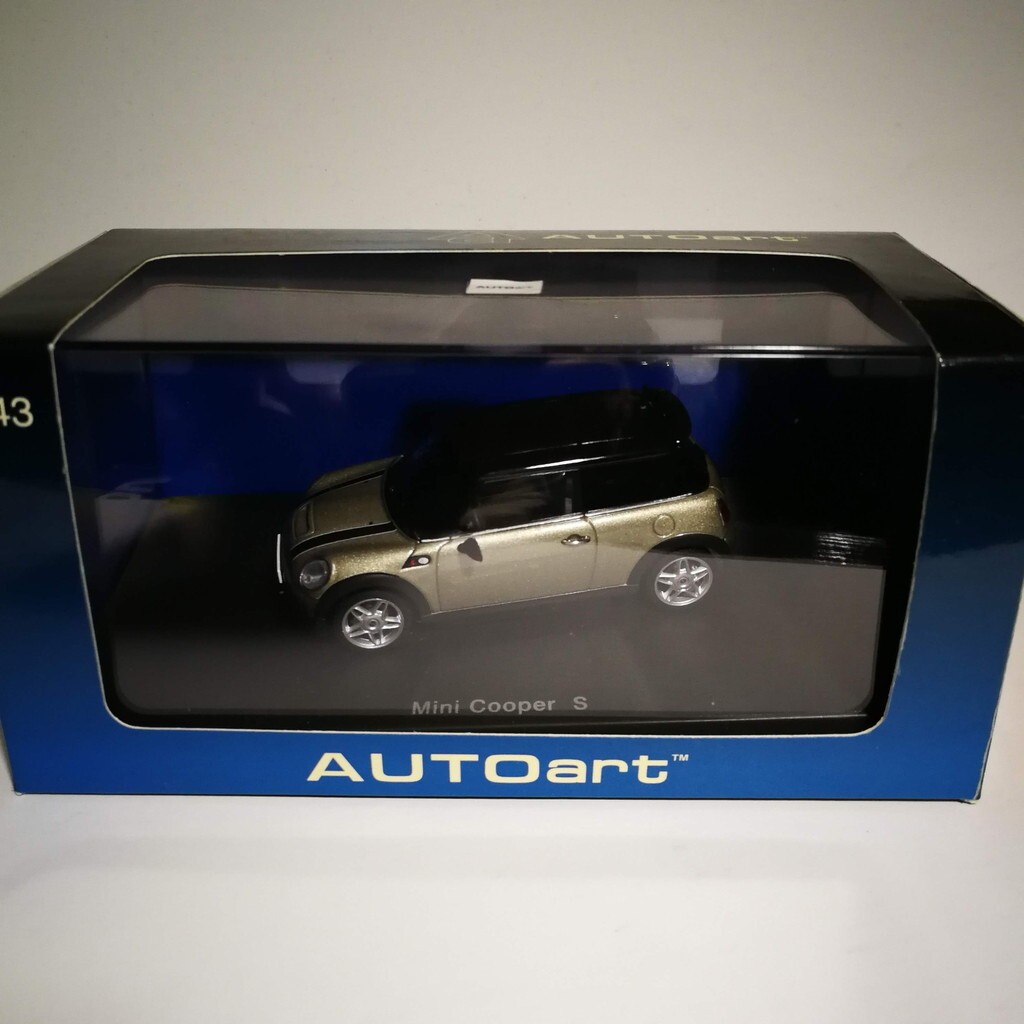 Autoart 1/43 mini cooper S 2006 silver 475250