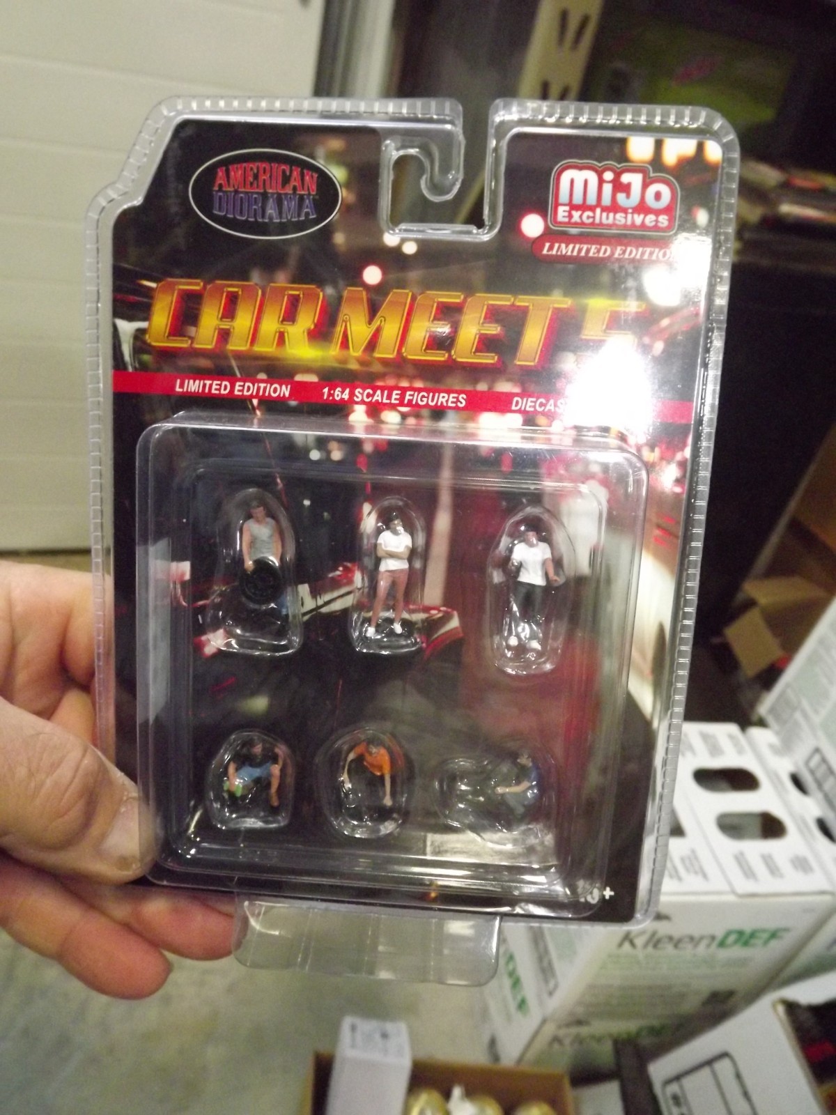 American diorama 1/64 MIJO carmeet 5 figure set NIB