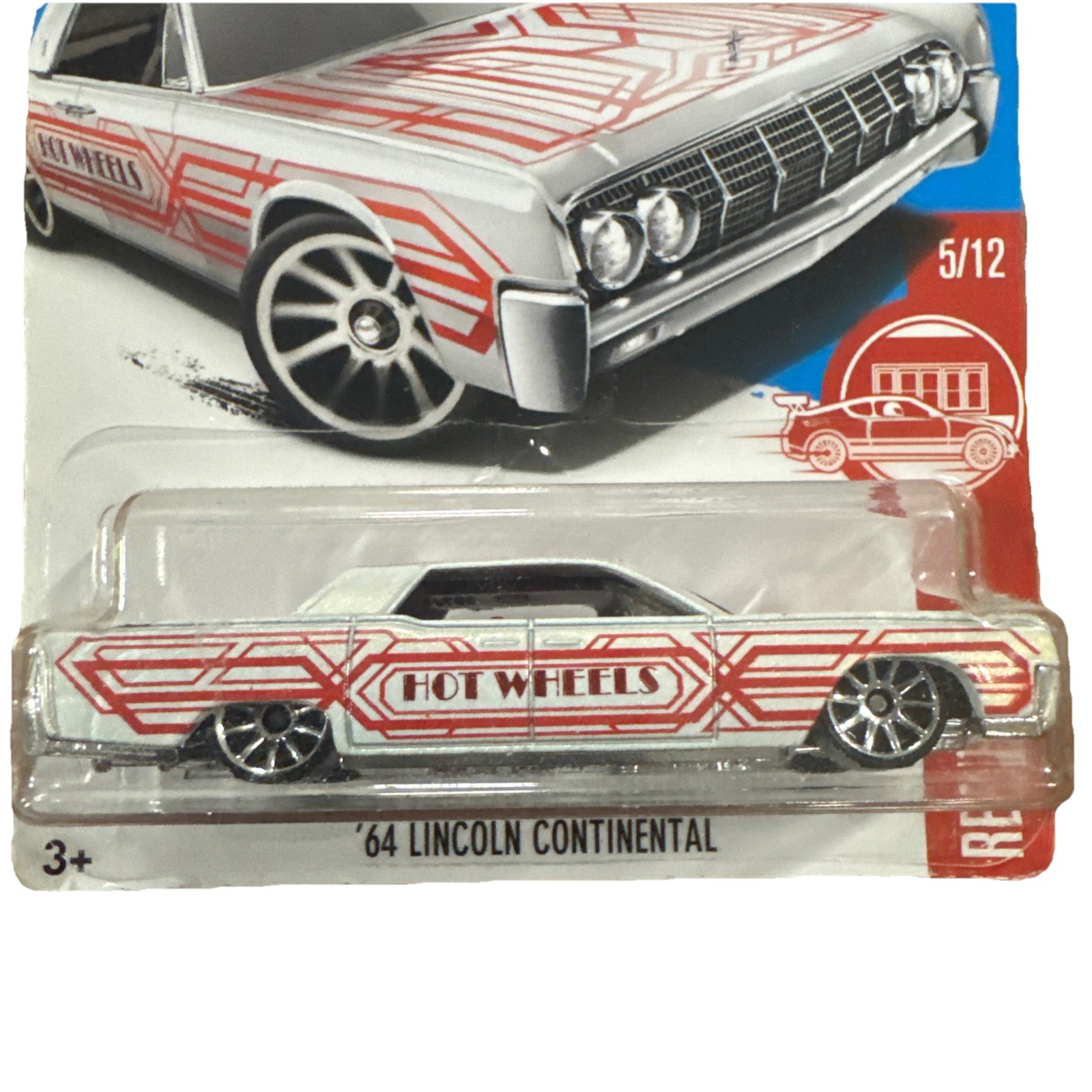 2015 Hot Wheels ’64 Lincoln Continental Red Edition Collectible