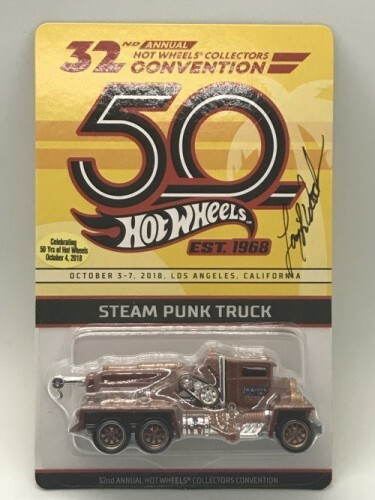 Hot Wheels 2018 – Steam Punk Truck (32nd Convention) Signed by Larry Wood #758
