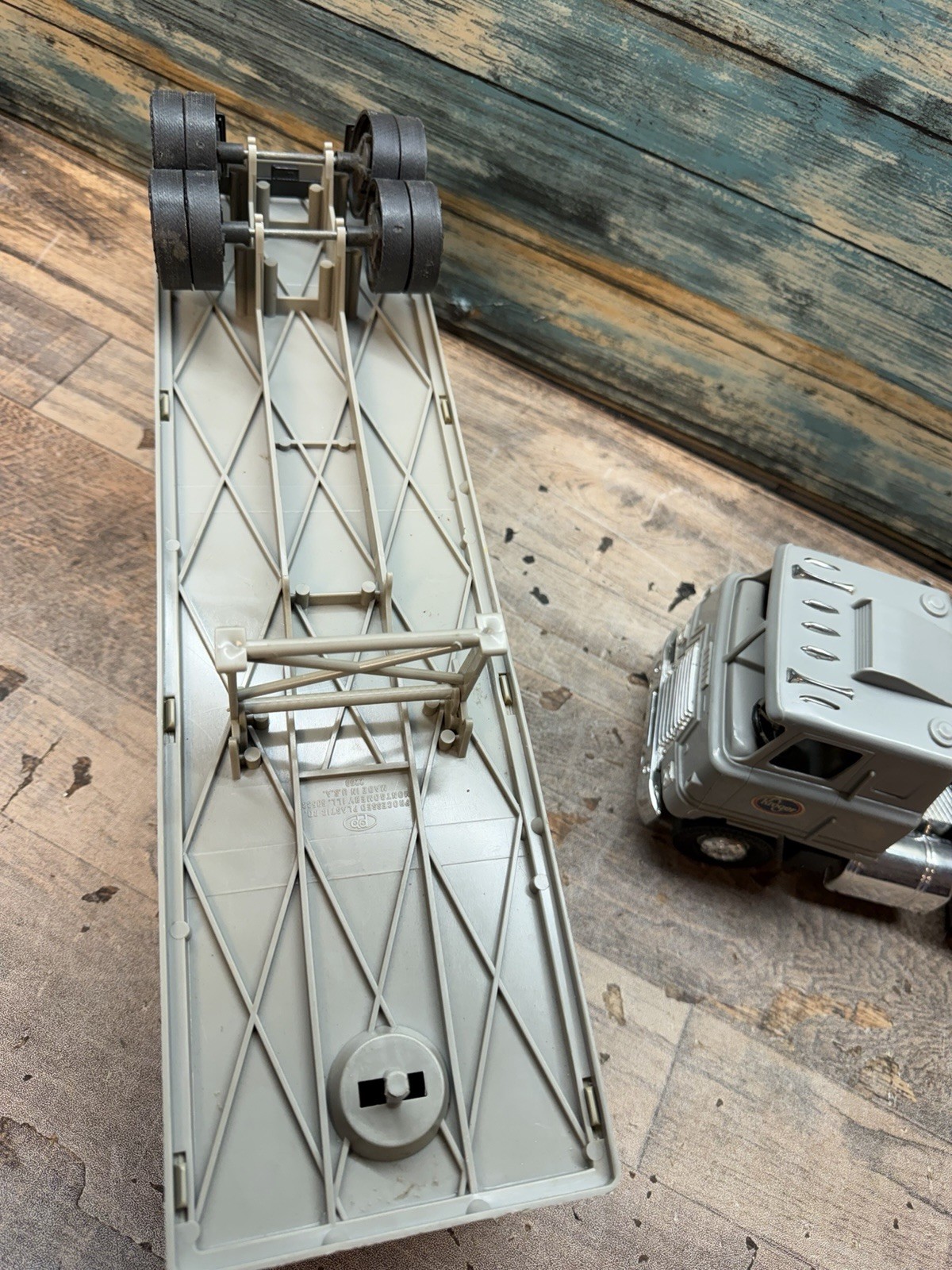 Kroger Gray Trailer/Semi Truck Plastic