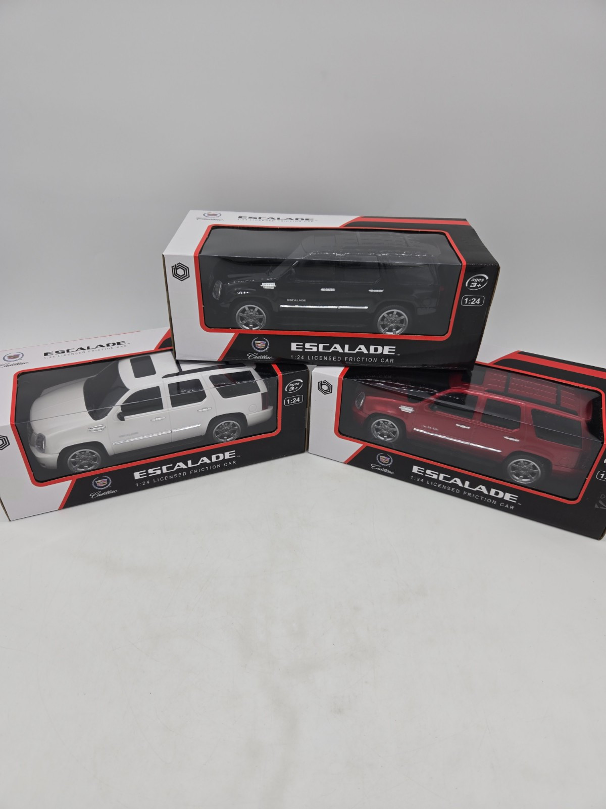 Cadillac Escalade SUV 1:24 Scale GM Licensed Friction Car BRAHA – NIB New