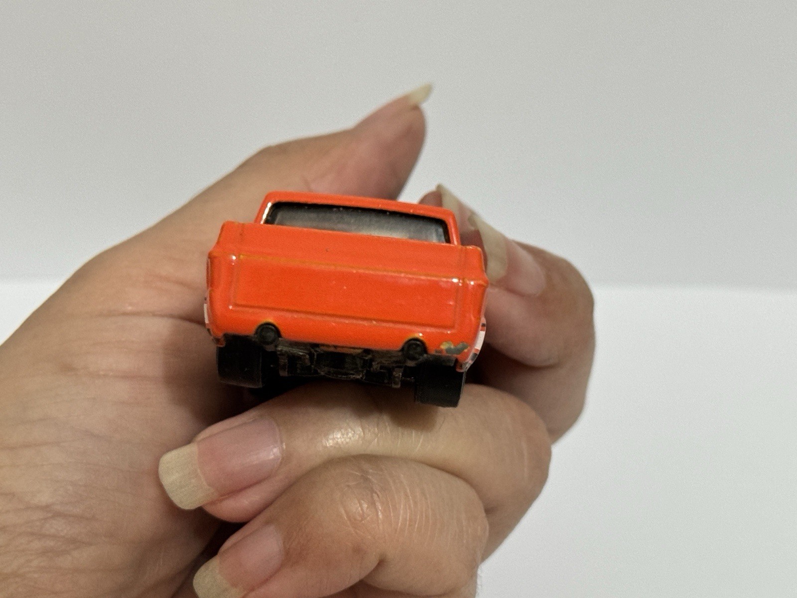 Hot Wheels 83 Chevy Silverado Orange Fram Loose (2 Pcs)