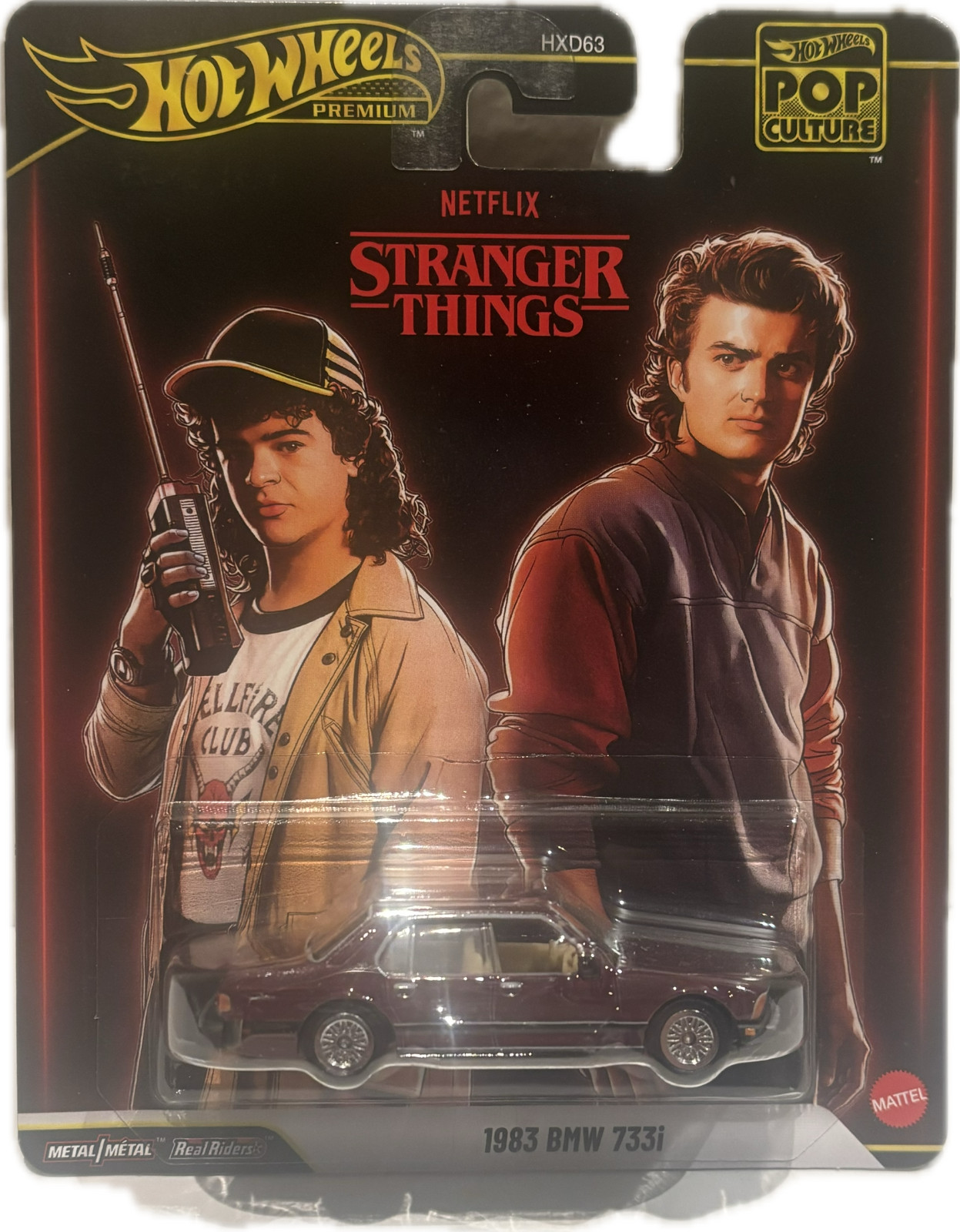 Hot Wheels Premium Pop Culture 1983 BMW 733i Stranger Things 2026 Mix 1 New Cast