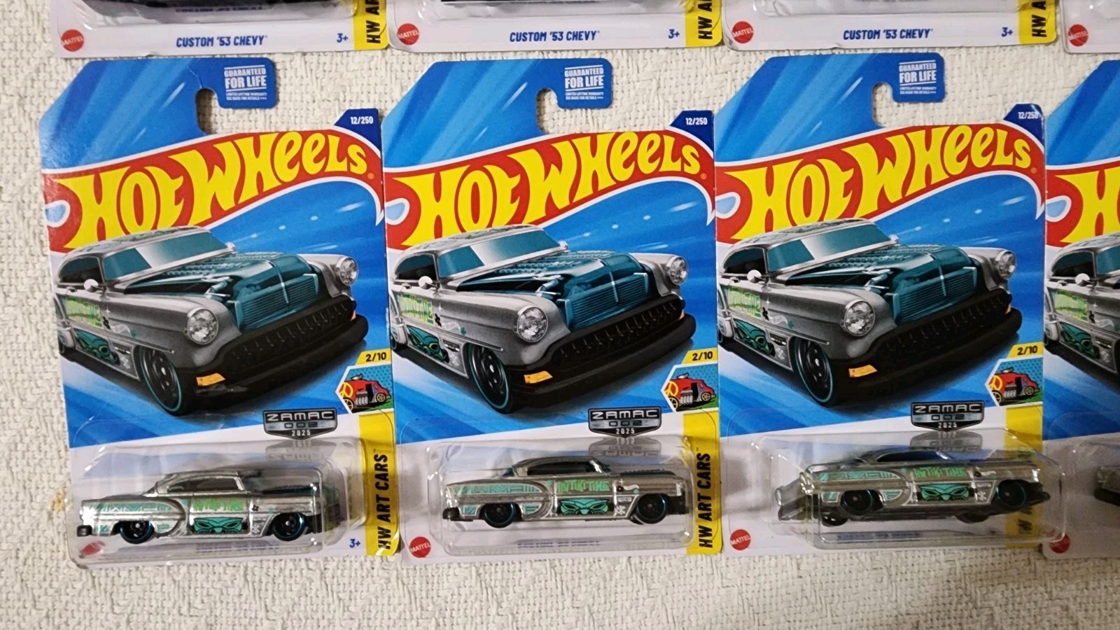 Hot Wheels 2025 Zamac Lot ; Custom ’53 Chevy & Mazda Autozam