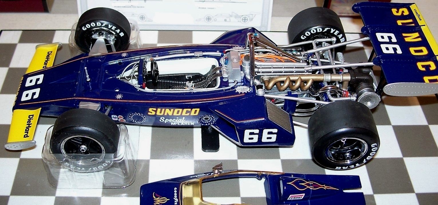 Race Car Indy Racing Formula 1 18Racer Grand Prix24Custom Built Metal12Model