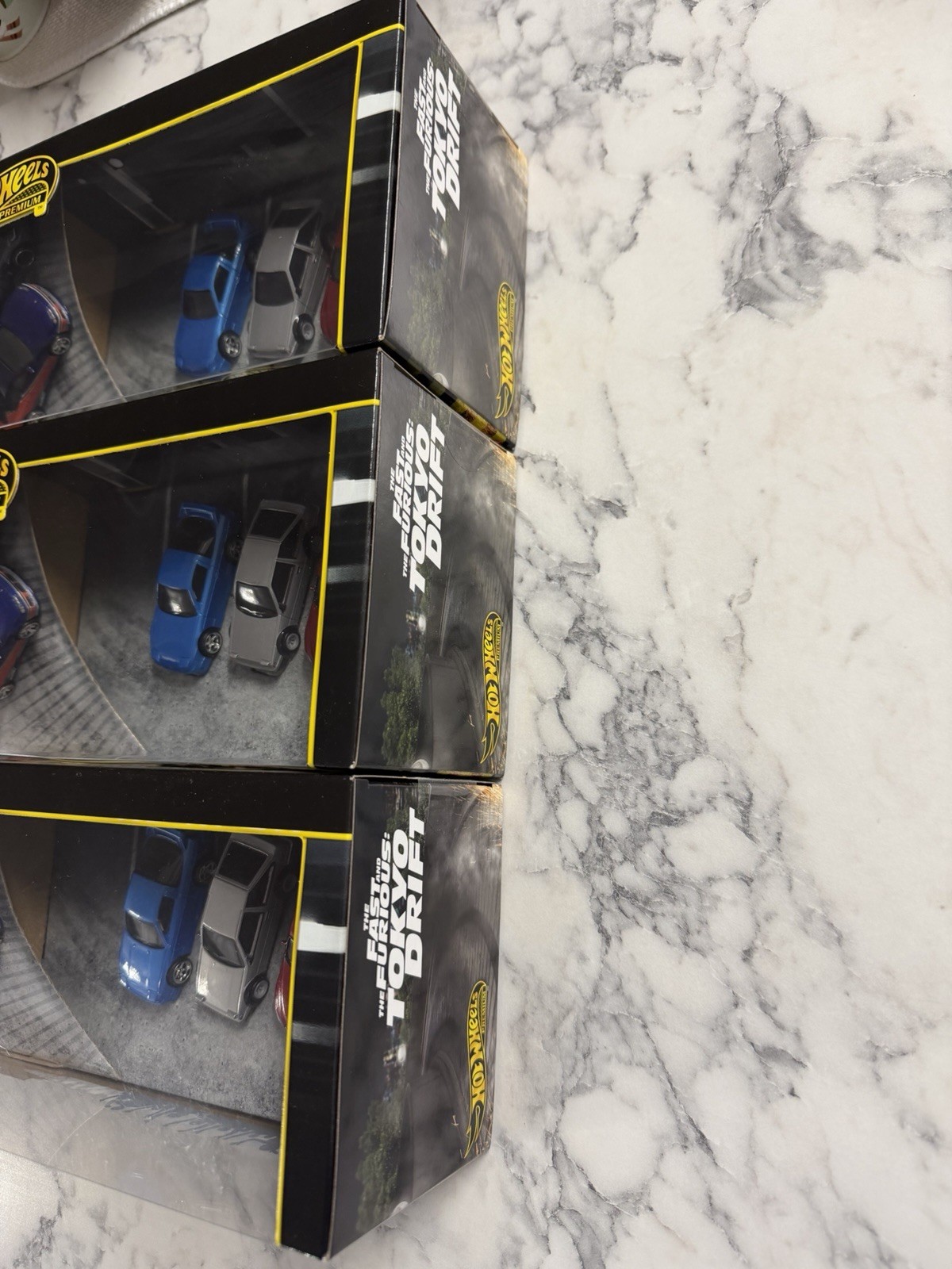 2025 Mattel Hot Wheels Premium Fast & Furious Tokyo Drift Diorama Box Lot Of 3