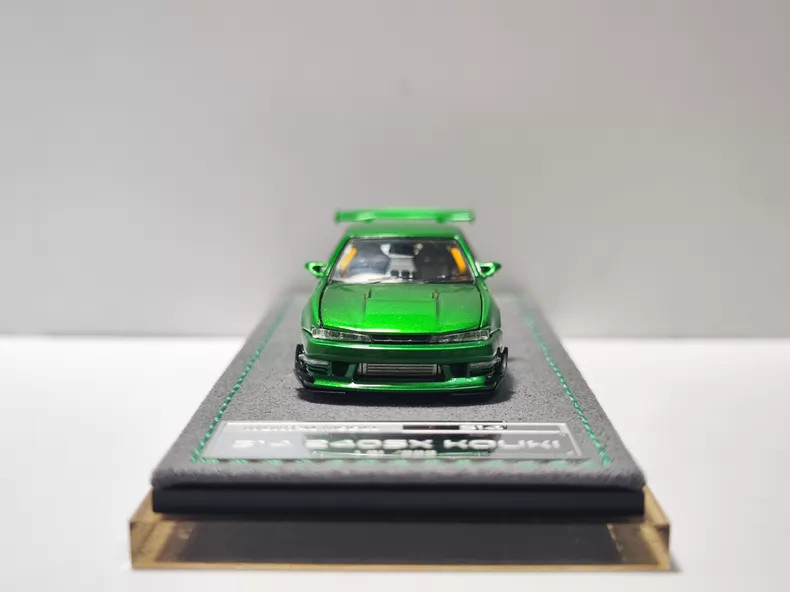 Mortal 1:64 Nissan Silvia S14 240SX Kouki Green