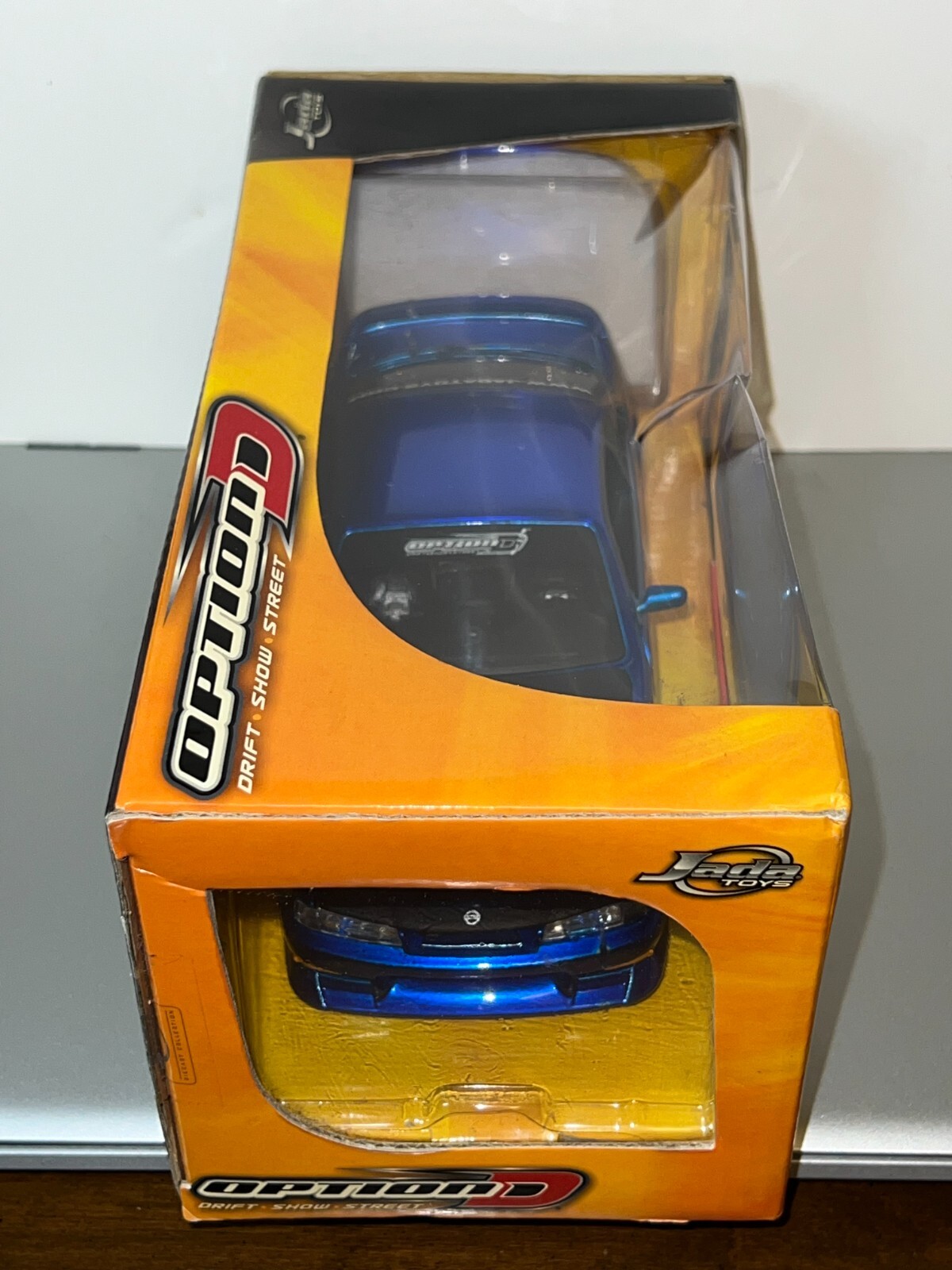 NEW JADA TOYS BLUE 1998 98 NISSAN 240SX S-14 1:24 SCALE DIE CAST OPTION D