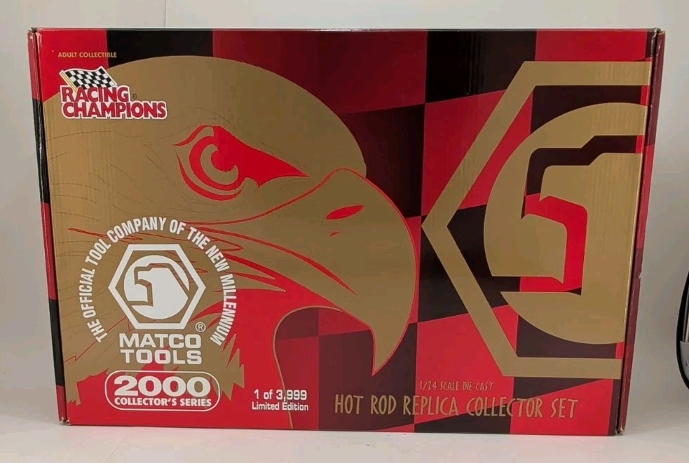 2000 Racing Champions Matco Tools 1:24 Hot Rod Replica Set 6 Cars