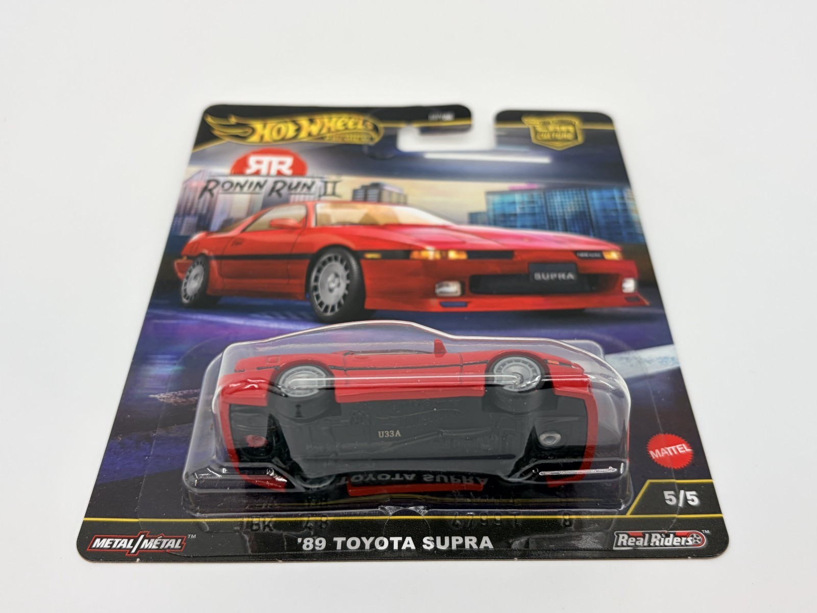 Hot Wheels 2025 Premium Ronin Run II ’88 Toyota Supra & Nissan Skyline GTR 1:64