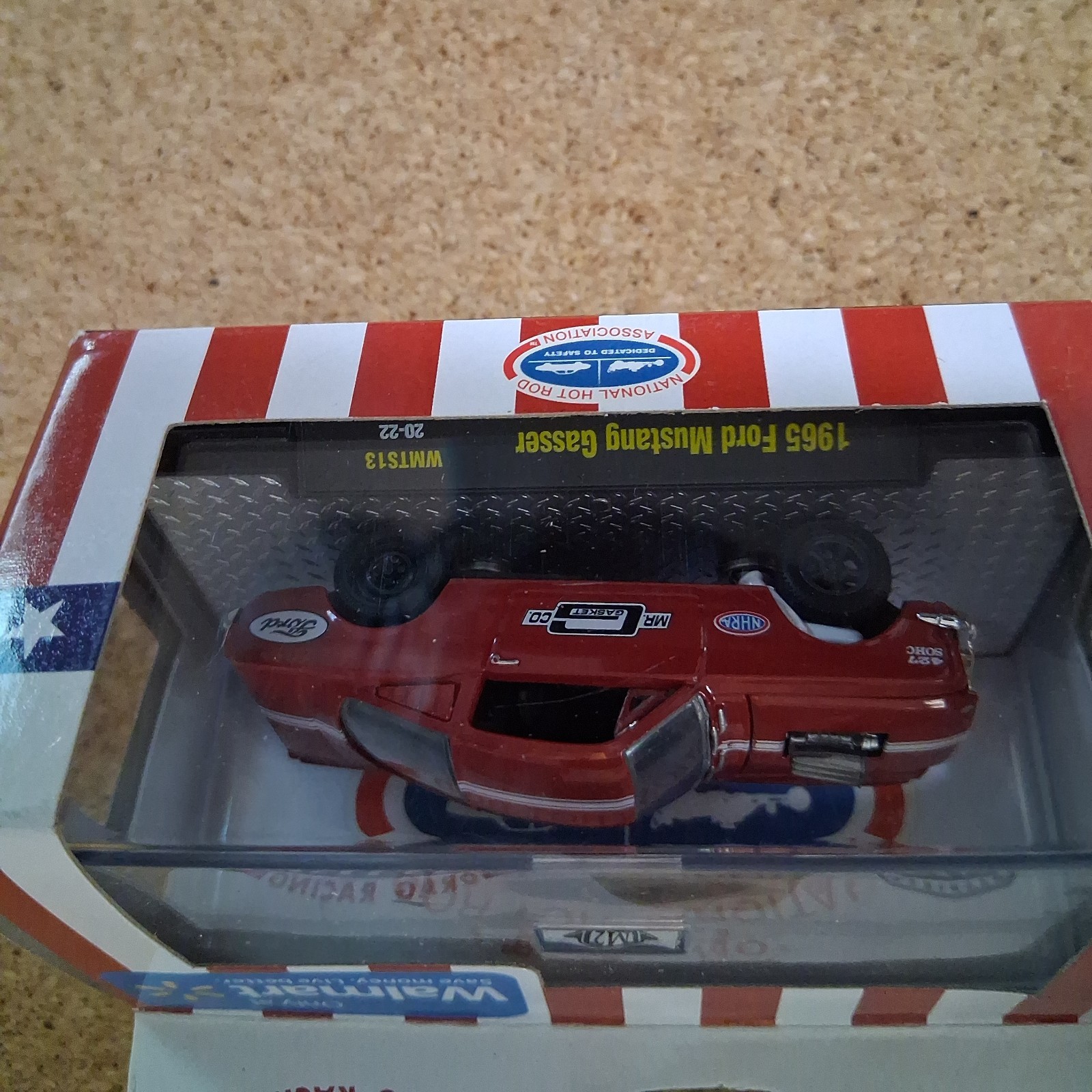 2020 M2 Machines NHRA Walmart Exclusive 1965 Ford Mustang Gasser- Ships Free!