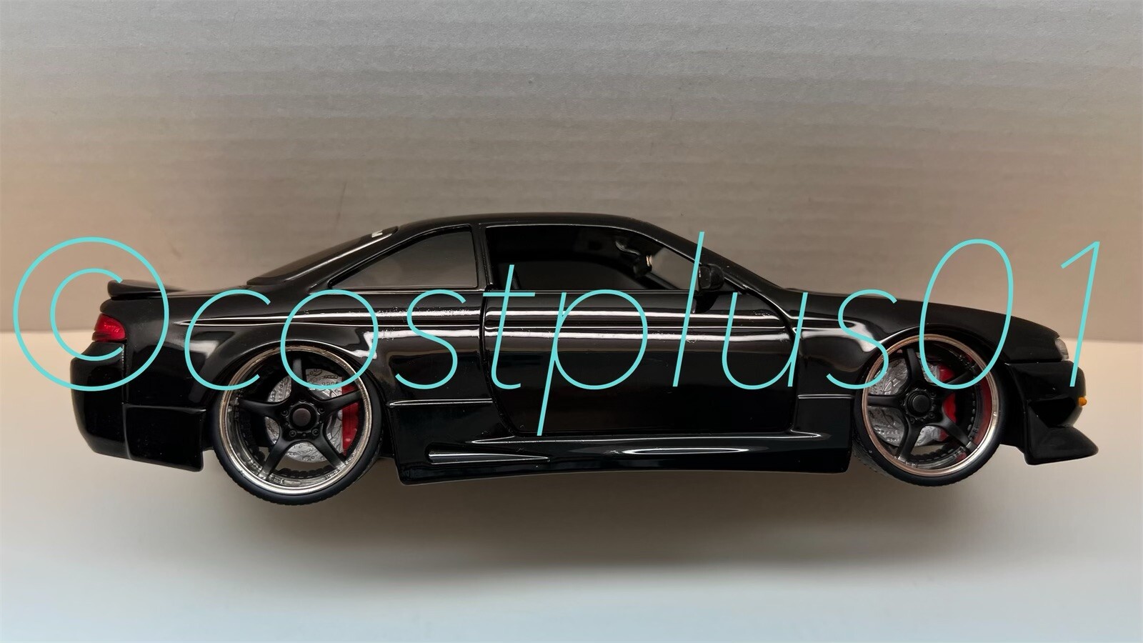 JADA OPTION D 1998 NISSAN 240SX S 14 1:24 BLACK ***