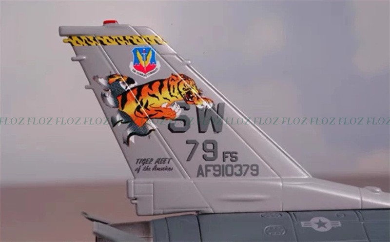 Dragon US Air Force F-16C Fighting Falcon 1:72 Model 2001 Tiger Meet 91-0379