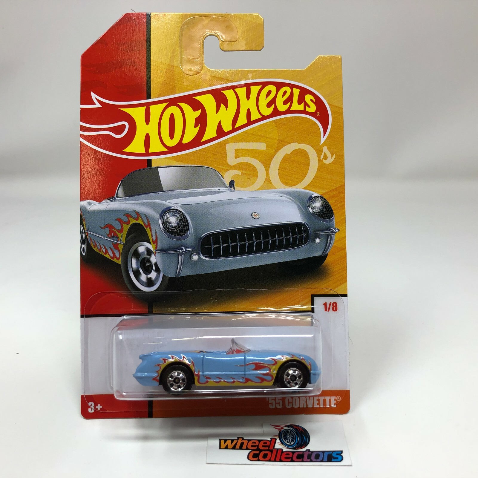 ’55 Corvette * Light Blue * Hot Wheels Throwback Decades Target * WA9