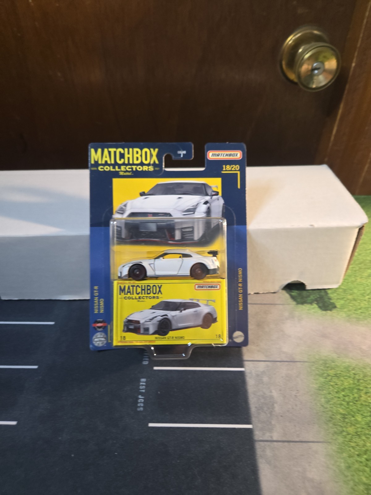 2021 Matchbox Collectors “Pearl White” Nissan GT-R (R35) Nismo w/ Opening Doors