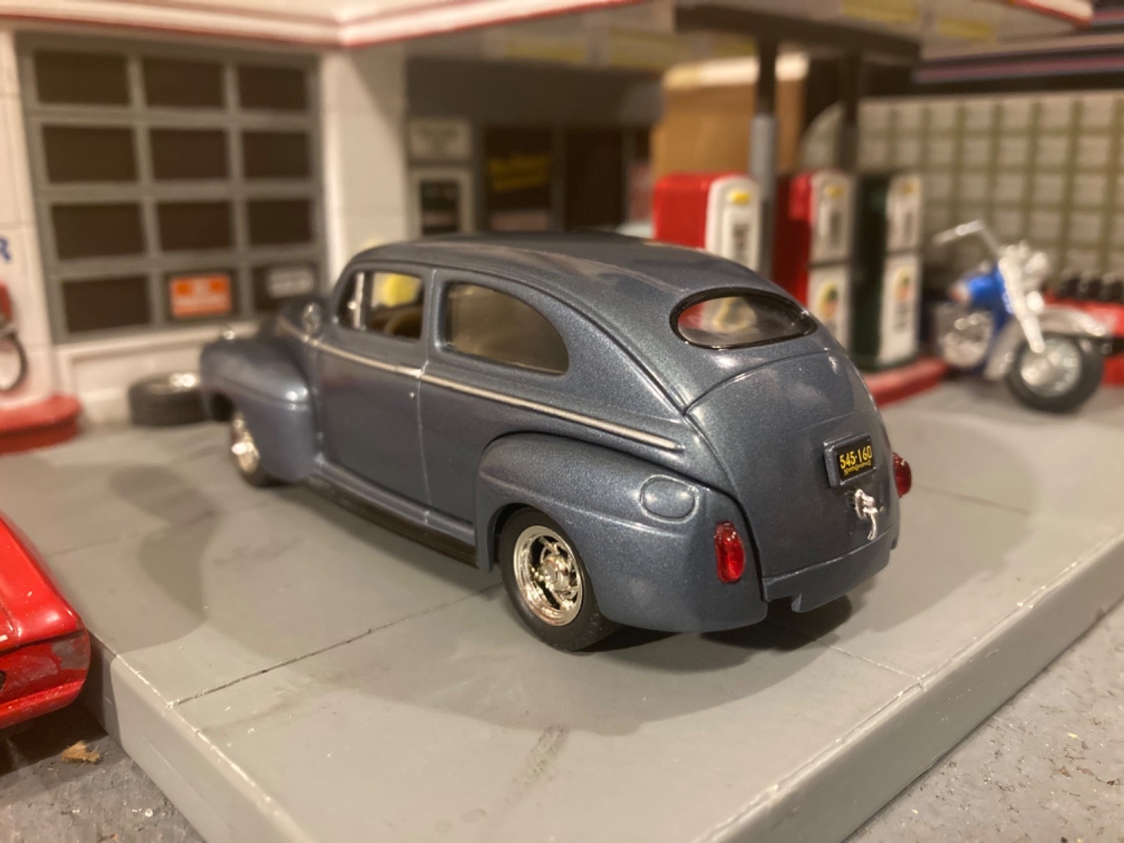 Custom 1 of a Kind 1941 Hot Rod Ford Two Door Sedan, 1/43 Scale, in Original Box