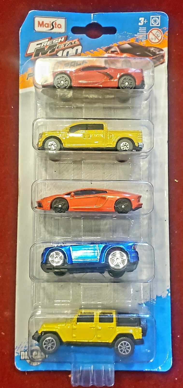 Maisto Die Cast Vehicle Set of 5 #15279 New Sealed