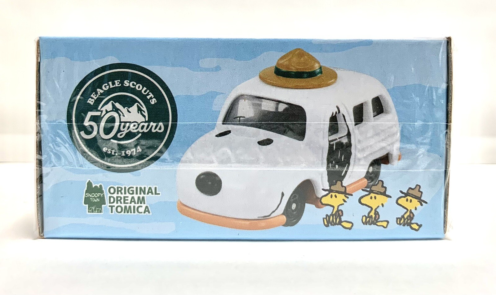 Takara Tomy / Dream Tomica Peanuts Gang BEAGLE SCOUTS 50th / Snoopy Town Limited